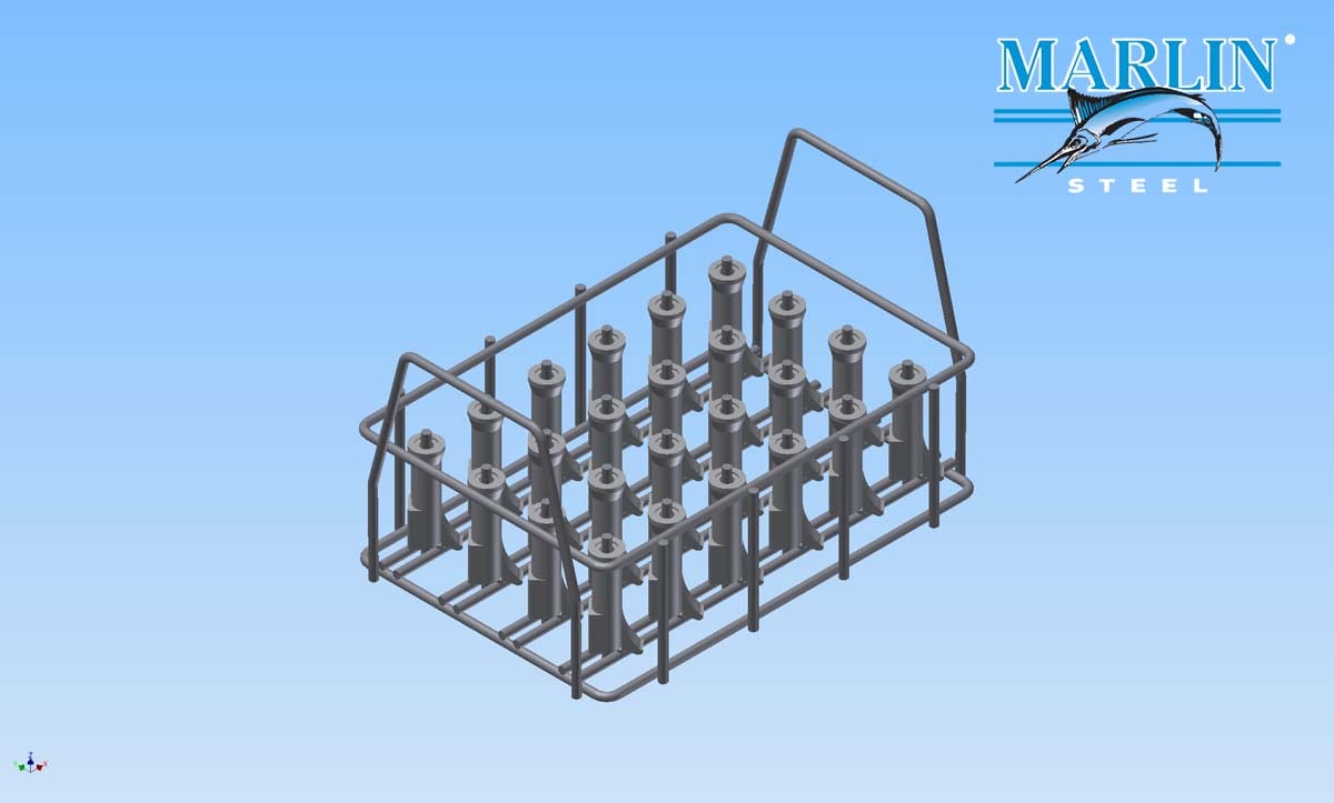Marlin Steel Wire Basket 75007