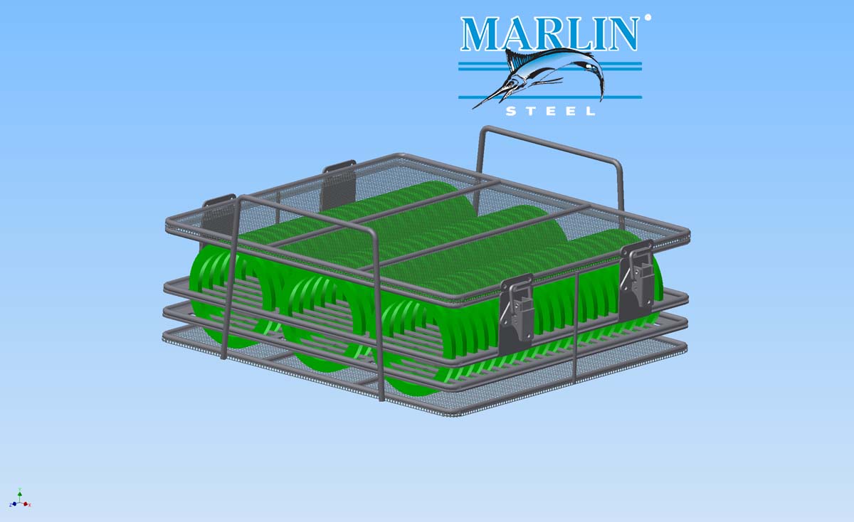 Marlin Steel Mesh Basket 1789004