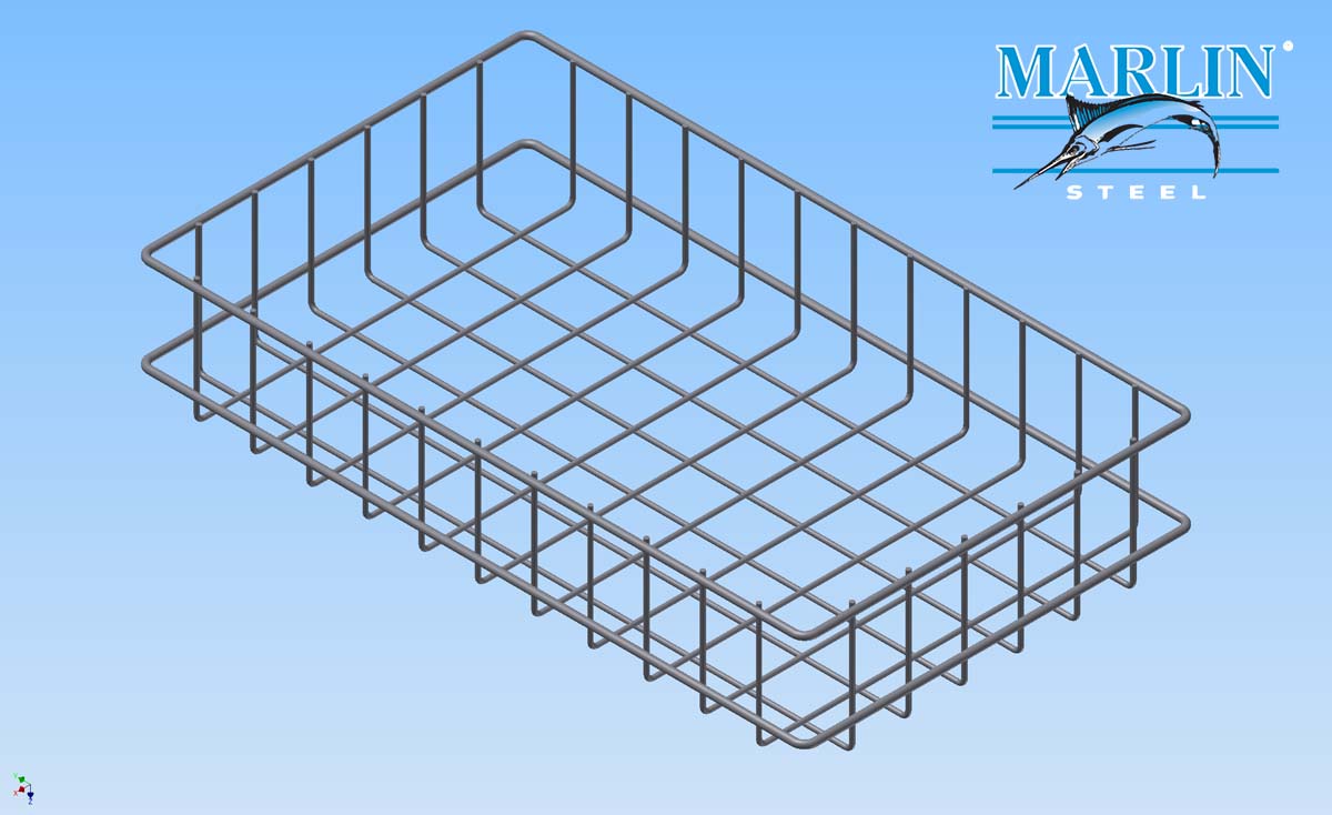 Marlin Steel Wire Basket 1292003