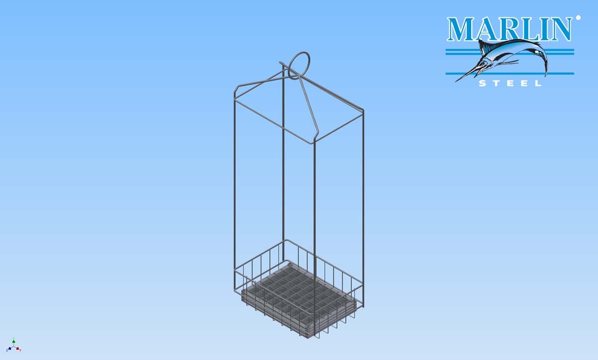 Marlin Steel Wire Basket 1727002