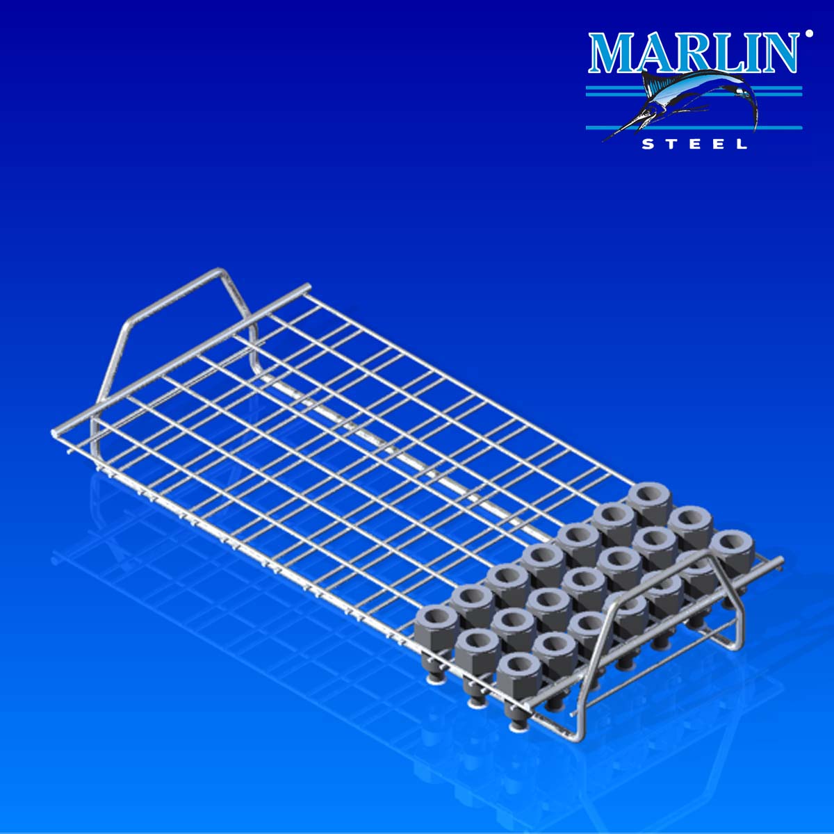 Marlin Steel Wire Material Handling Basket 713001