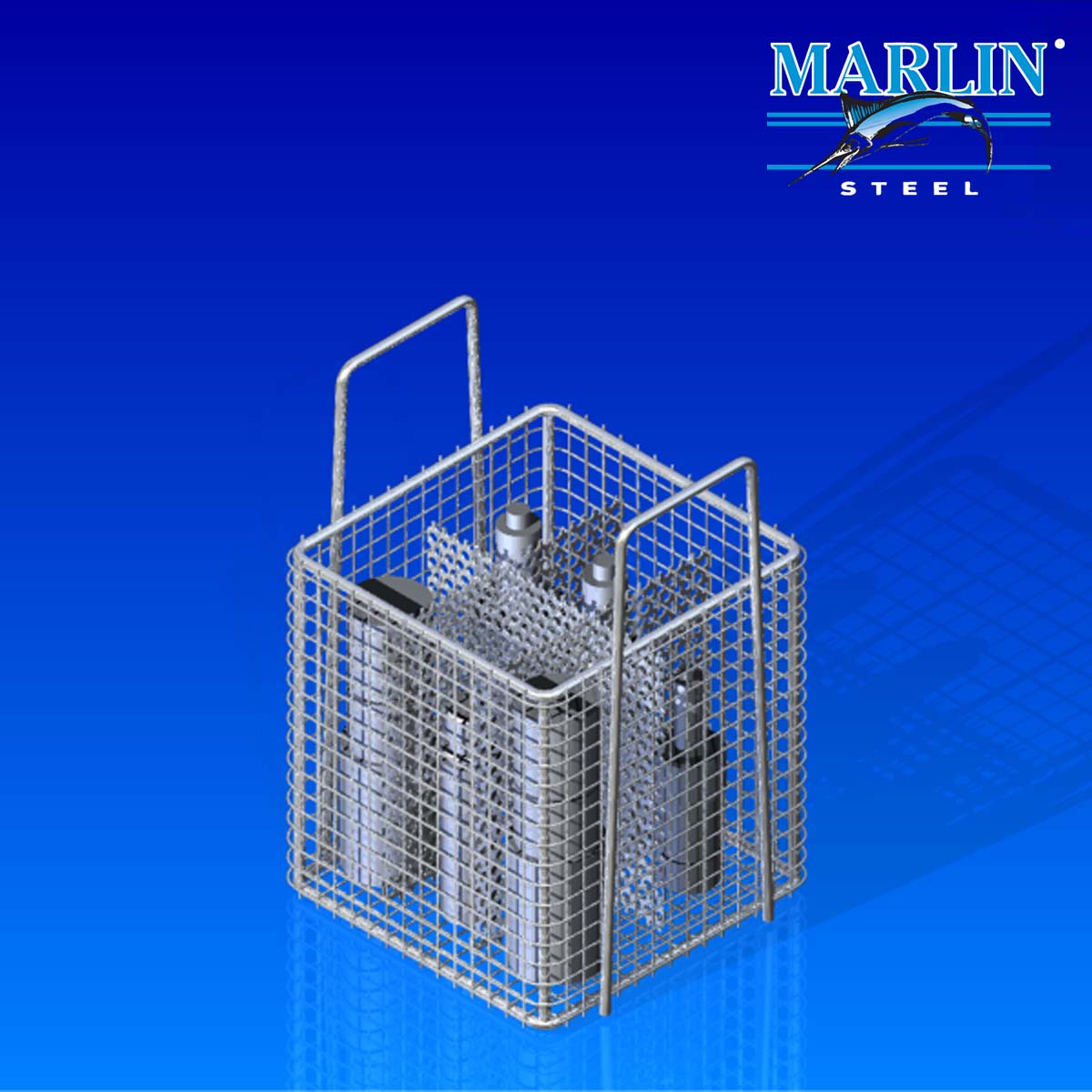 Marlin Steel Material Handling Basket 691001