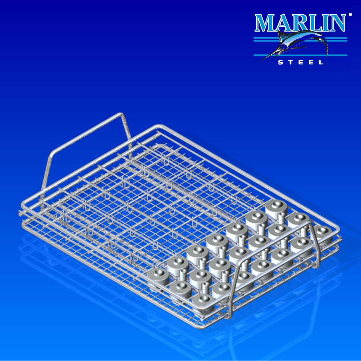 Marlin Steel Wire Material Handling Basket 620001