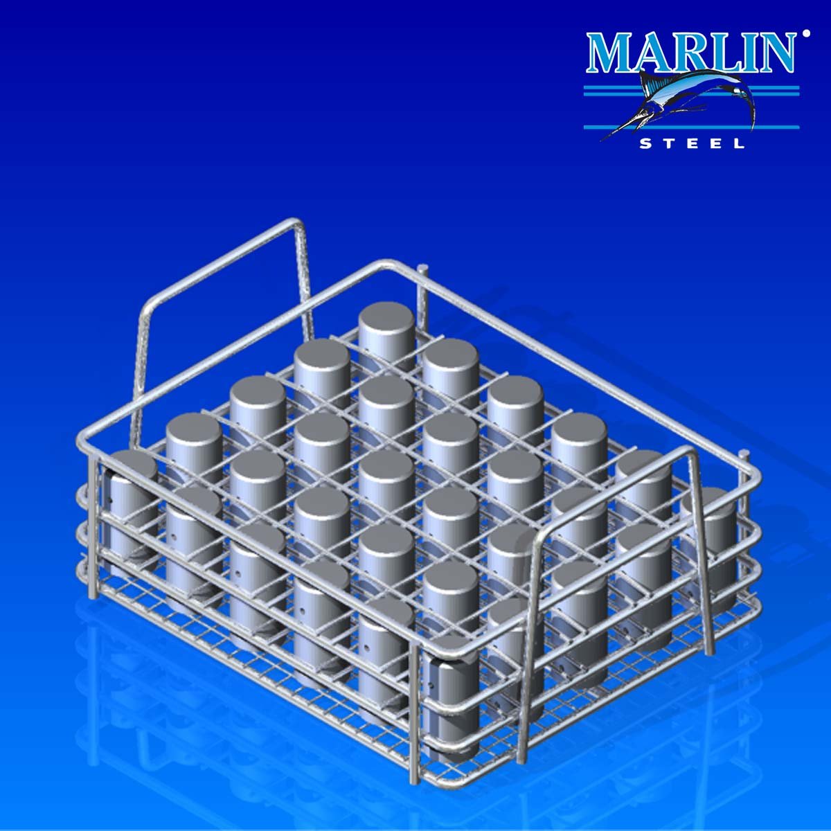 Marlin Steel Wire Material Handling Basket 837001