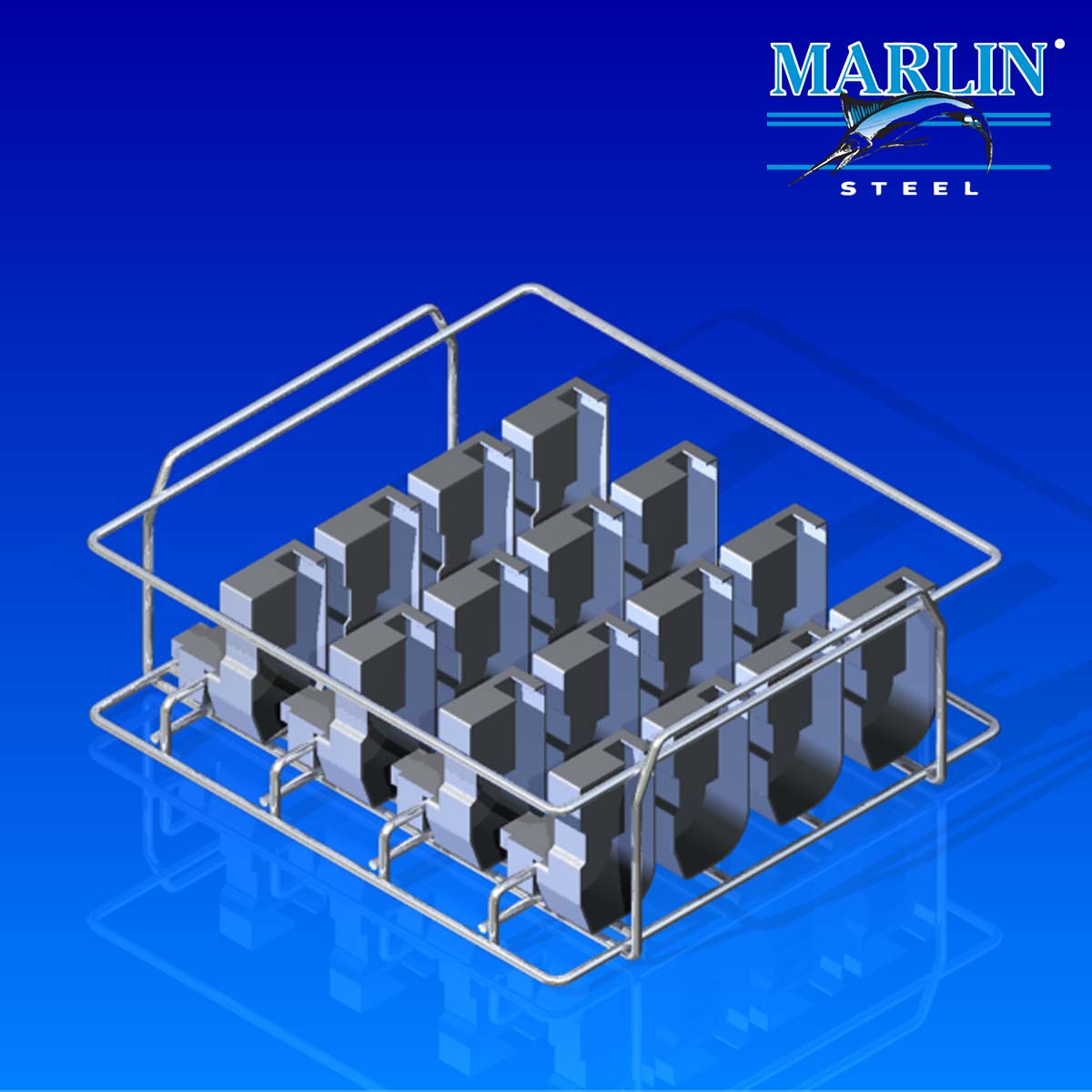 Marlin Steel Material Handling Basket 903001 