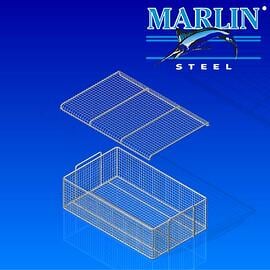 Wire Basket with Lid 696001