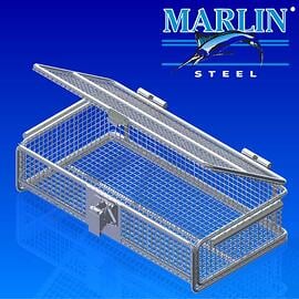 Wire Basket with Lid 1062001