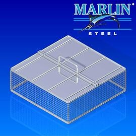 Wire Basket with Lid 441001