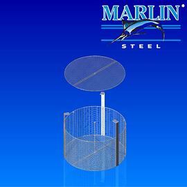 Wire Basket with Lid 874001