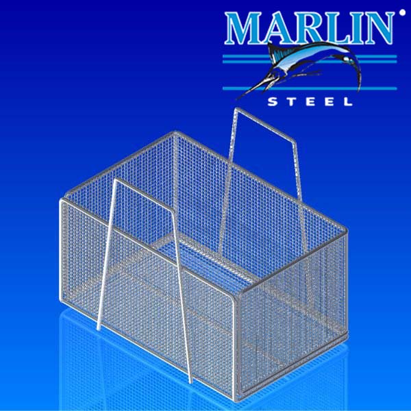 Marlin Steel Wire Mesh Ultrasonic Cleaning Basket 1147001