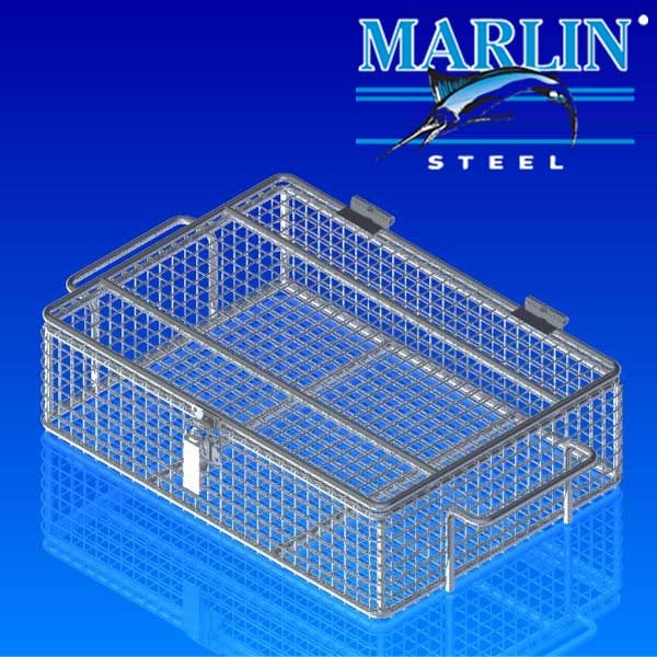 Marlin Steel Baskets with Lids 1151001