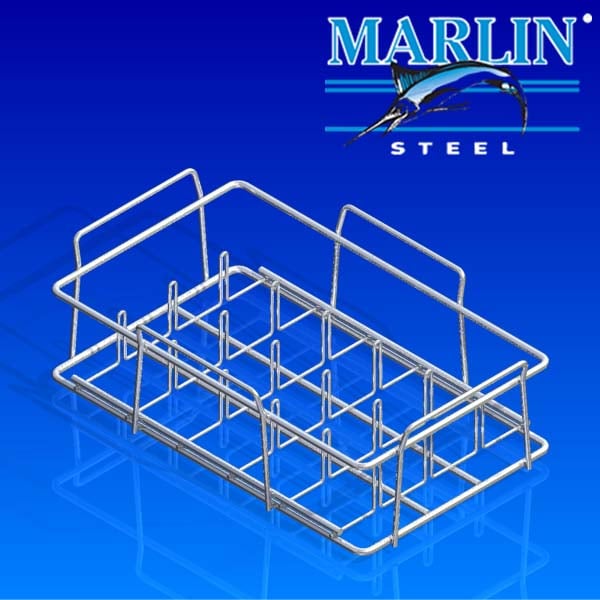 Marlin Steel Wire Basket with Handles 163001