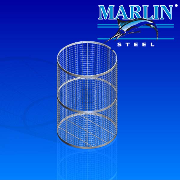 Marlin Steel Round Wire Basket 999001