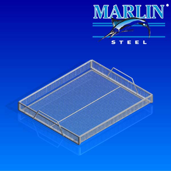 Marlin Steel Wire Basket with Handles 368074