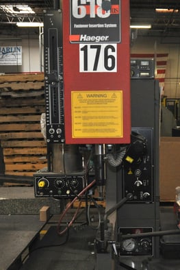 The Haeger Insertion Machine is Providing Marlin Steel with Safety Automation