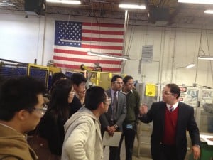 Johns Hopkins MBA Students take Field Trip to Marlin Steel