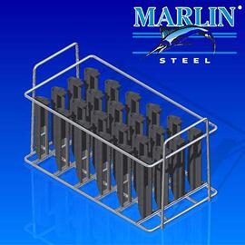 Wire Basket with Dividers 75006