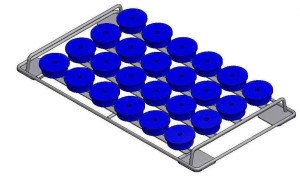 Ultrasonic cleaning basket