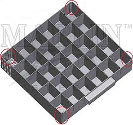 FREUDENBERG Marlin Steel pinch welds shown