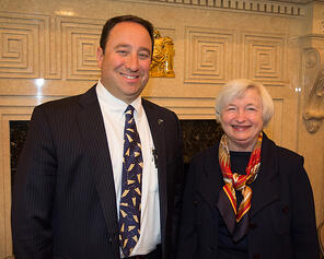 Marlin Steel CEO Meets Janet Yellen