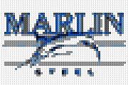 Marlin Steel logo in Legos