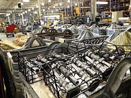 Marlin Steel parts washing basket for Caterpillar