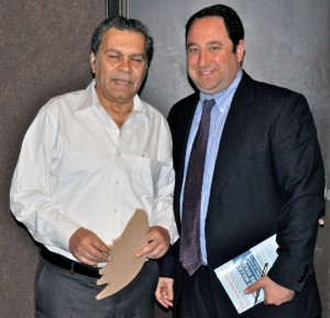Eli Goldratt and Drew Greenblatt, April 2011
