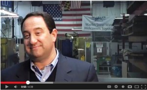 Marlin Steel President Drew Greenblatt Chamber of Commerce video