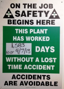 Marlin Steel safety poster