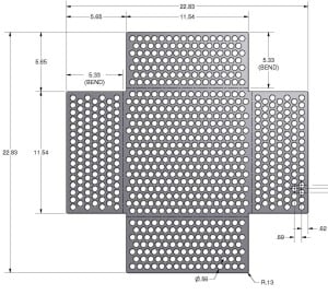 What Are the Limitations of Open Area for Perforated Metal Patterns?