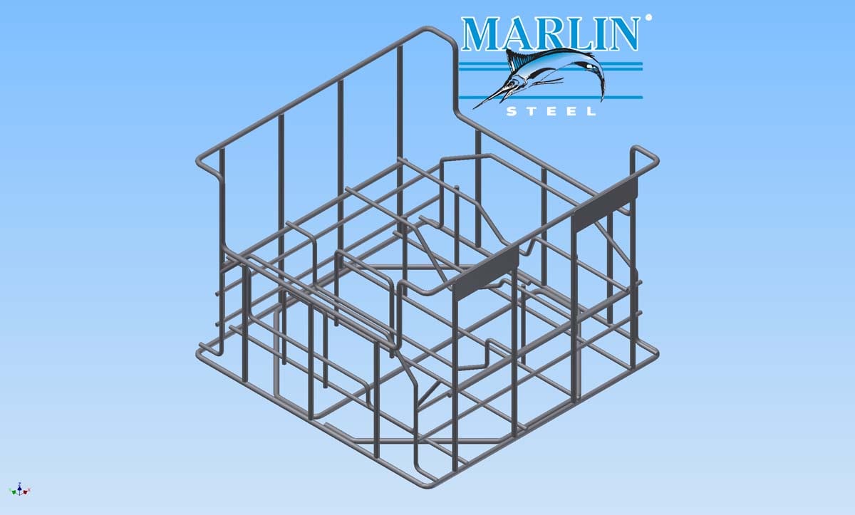 Marlin Steel WIre Basket 2014001