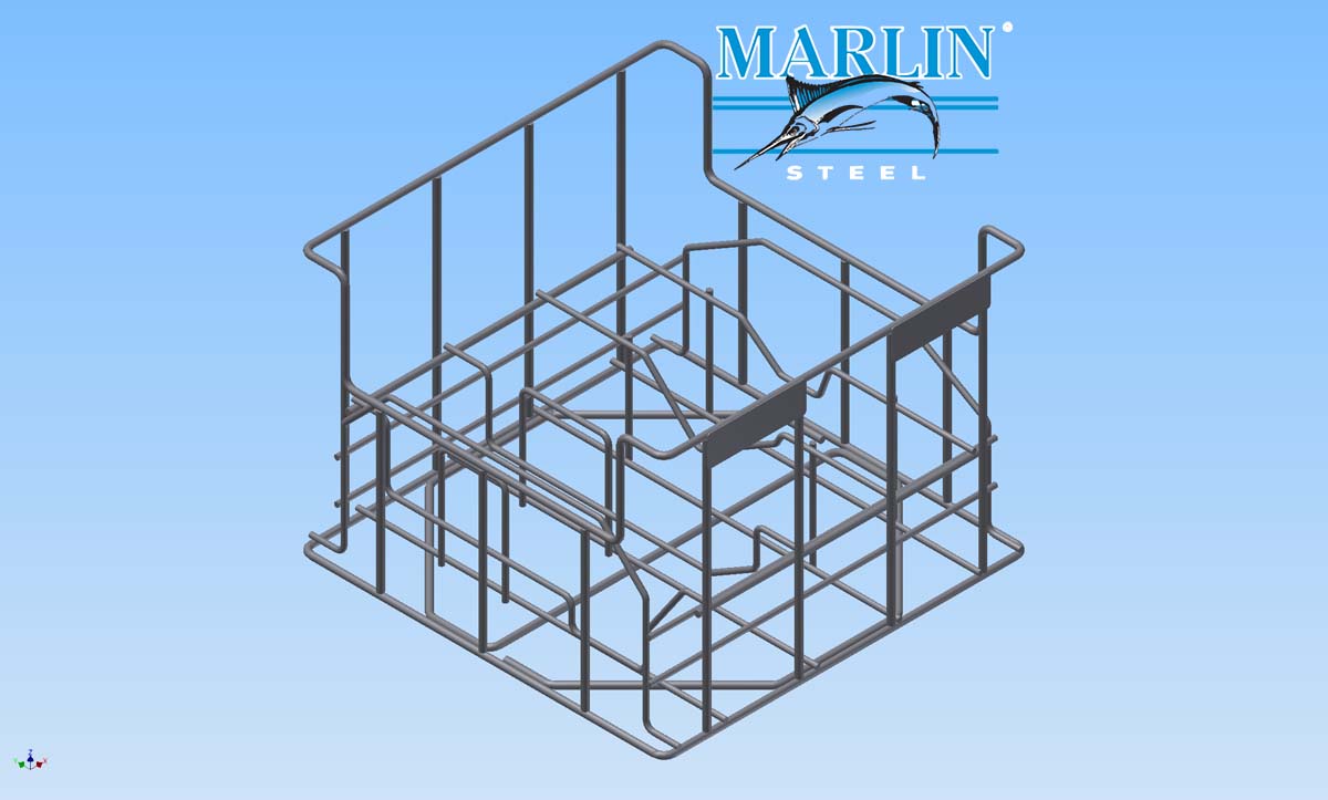 Marlin Steel WIre Basket 2014001