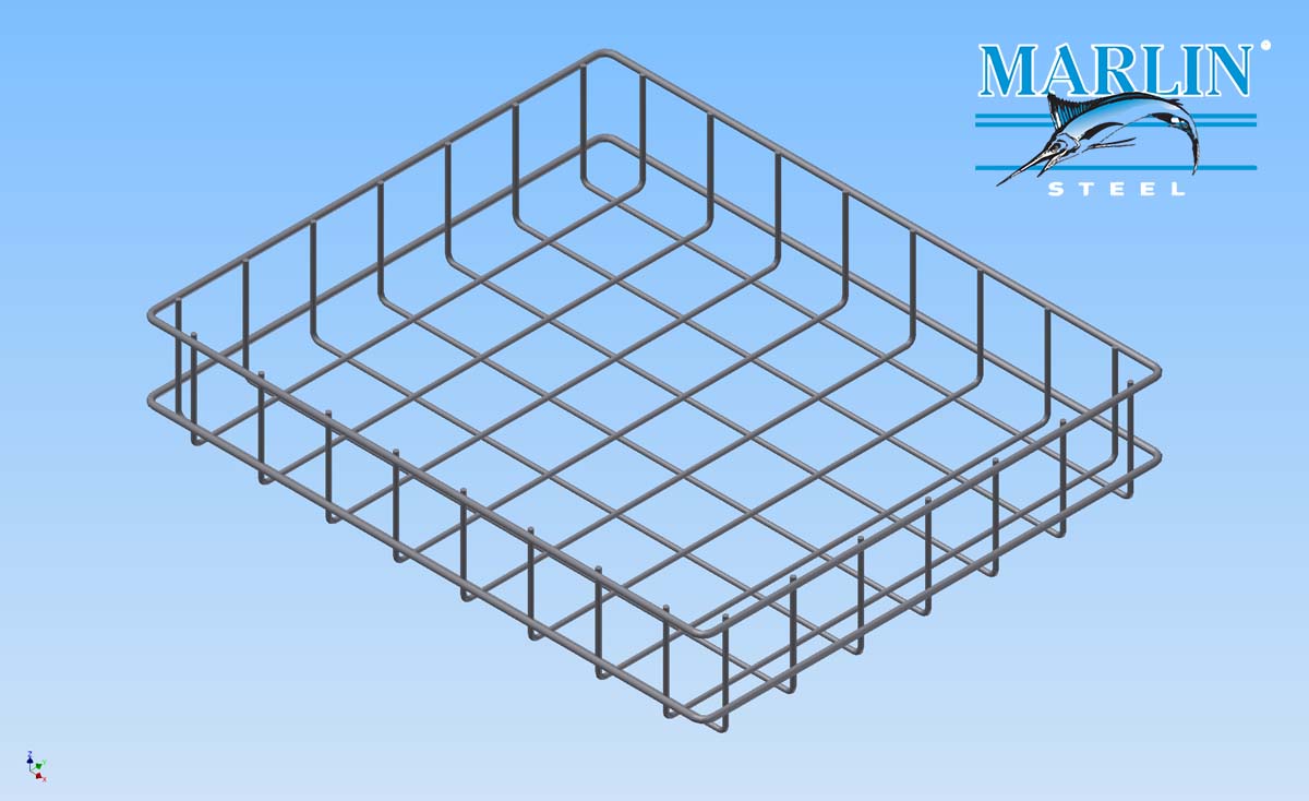Marlin Steel Wire Basket 1019002