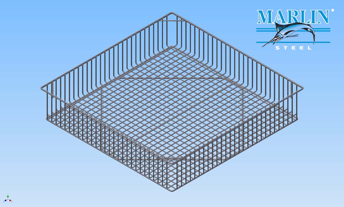 Marlin Steel WIre Basket 1051005