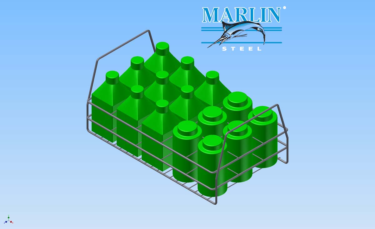 Marlin Steel Wire Basket 1934001