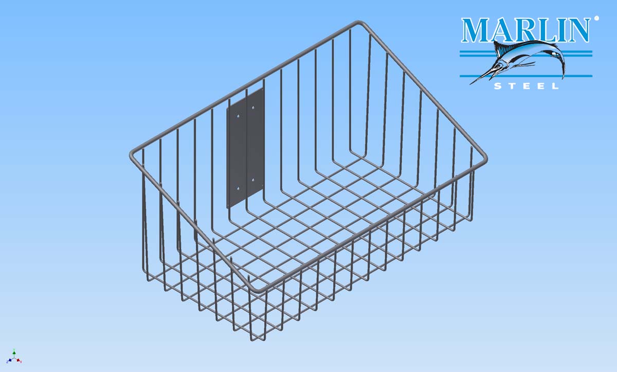 Marlin Steel Wire Basket 1676001