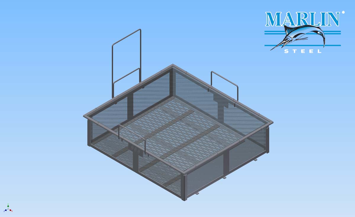 Marlin Steel Mesh Basket 1787002