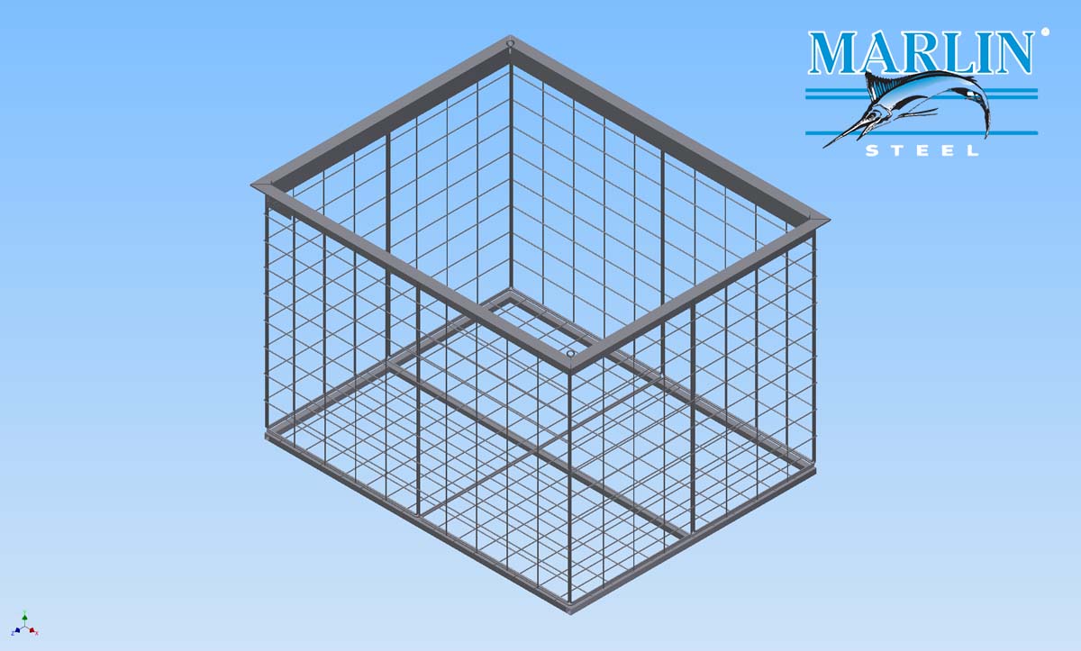 Marlin Steel WIre Basket 1944001