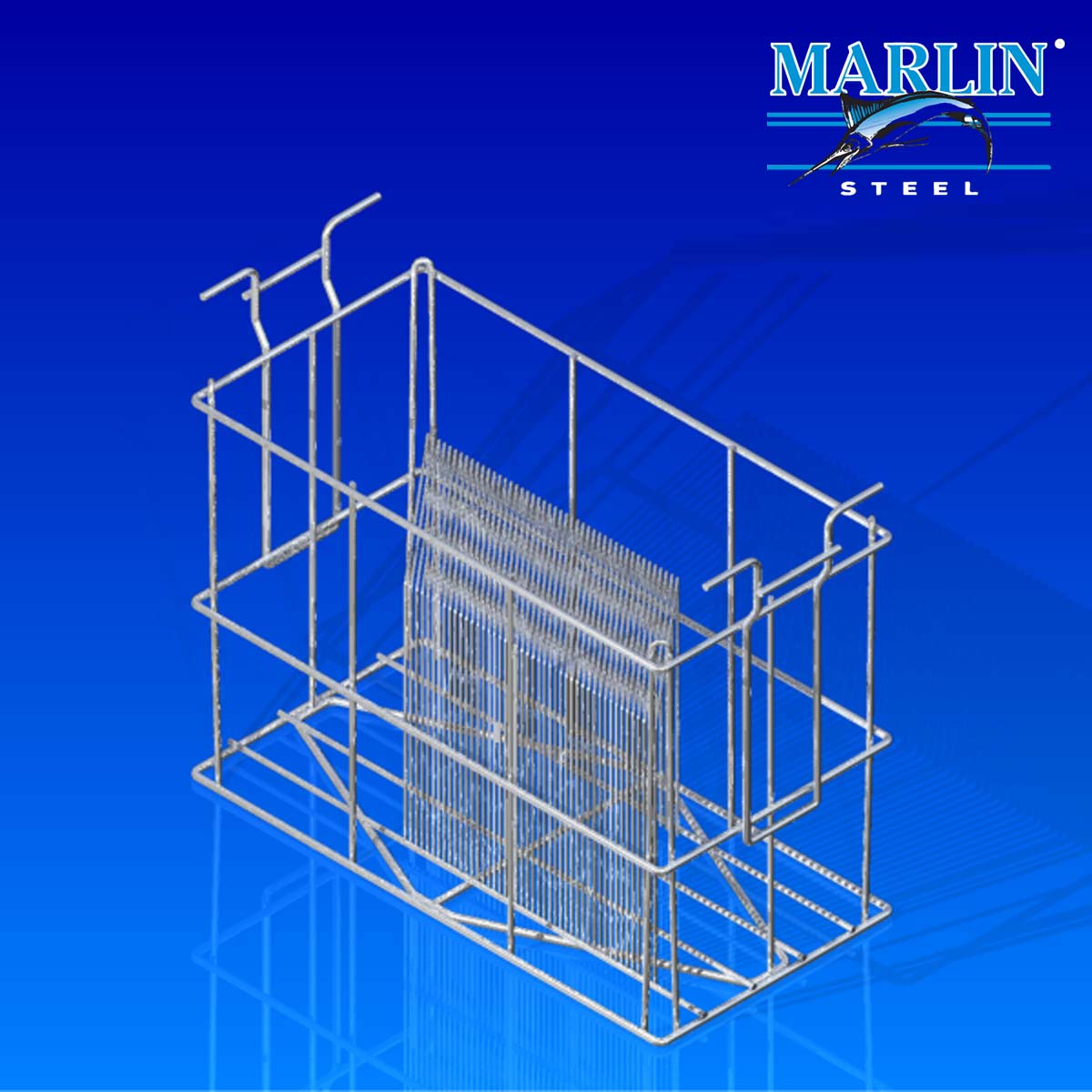 Marlin Steel Wire Material Handling Basket 781001