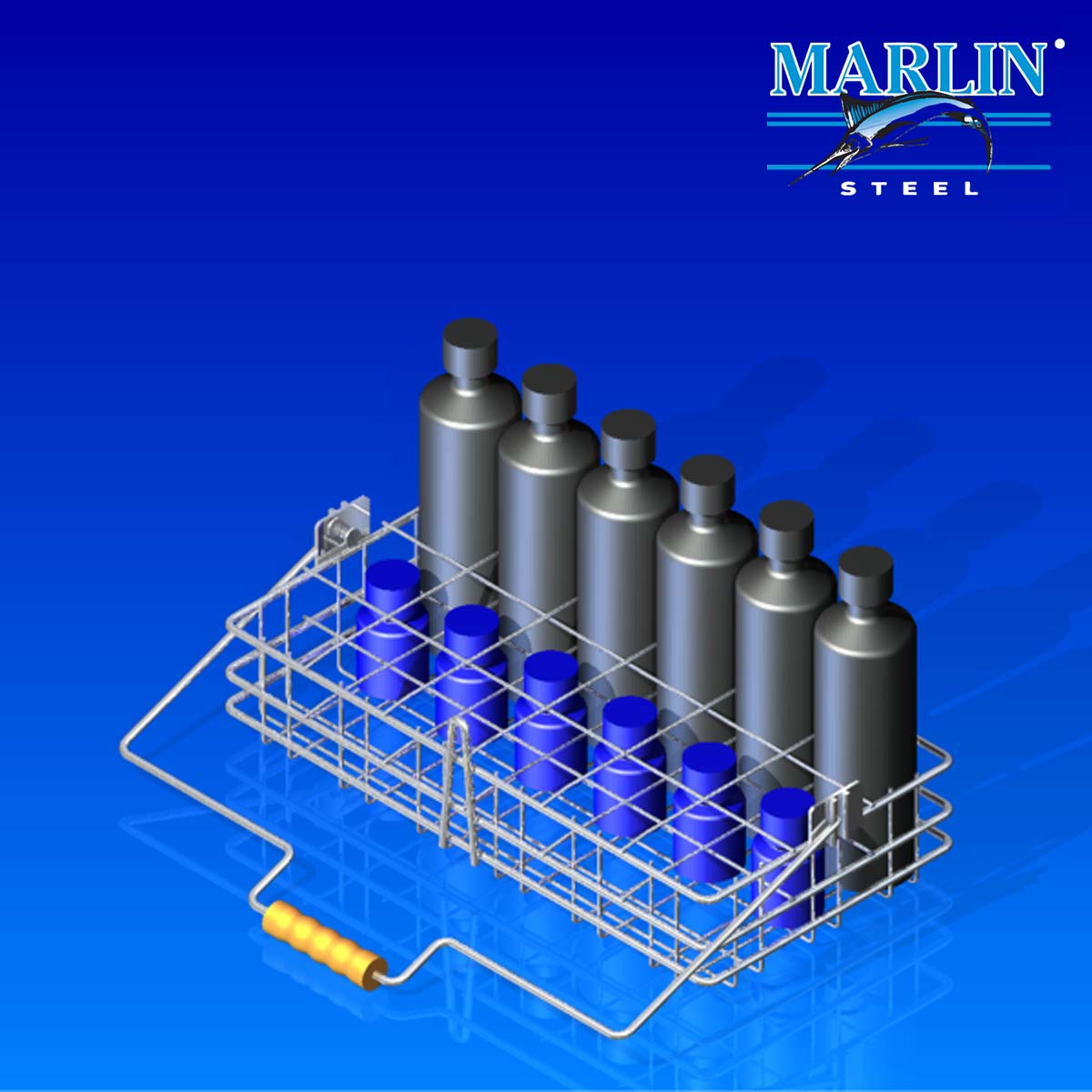 Marlin Steel Material Handling Basket 841001