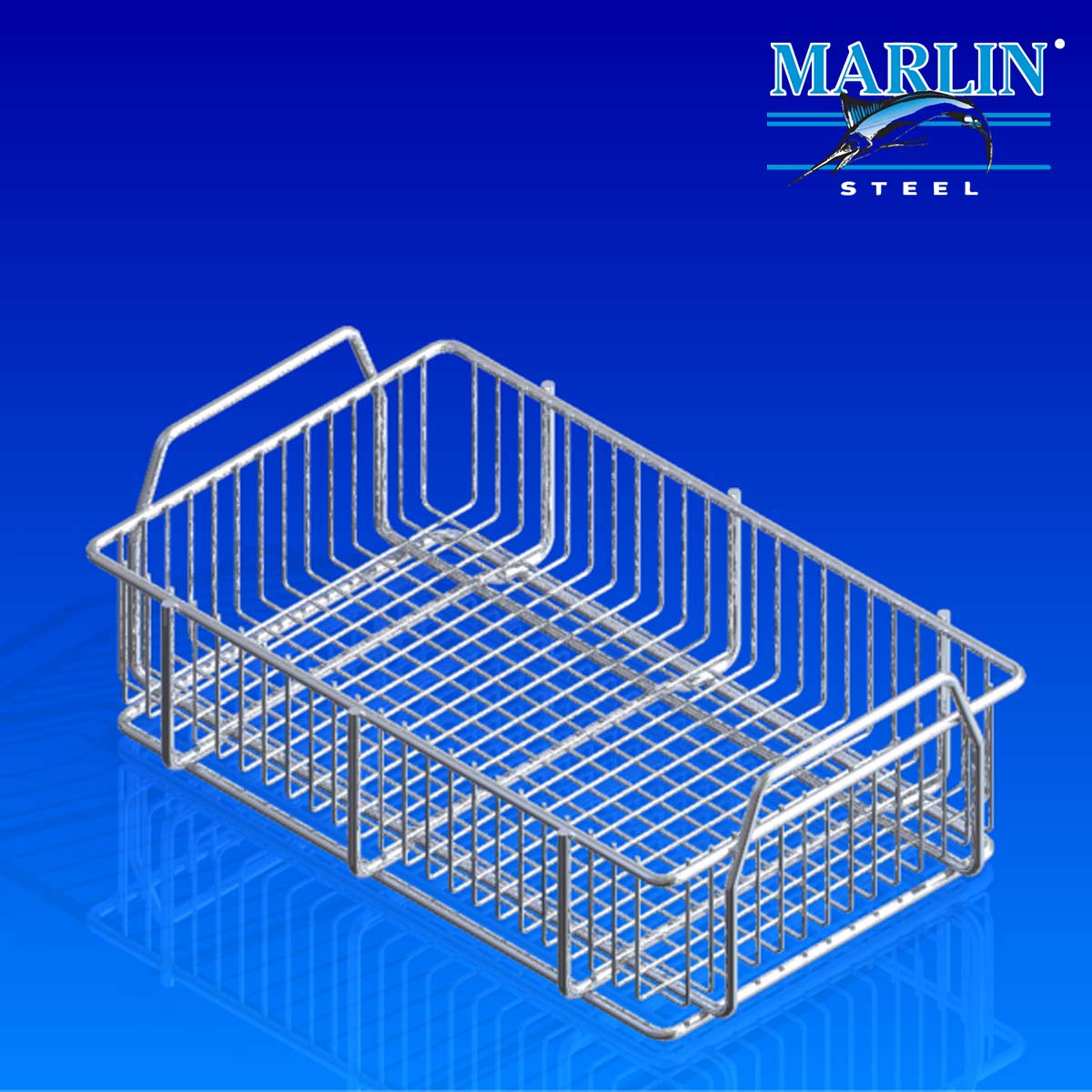 Marlin Steel Basket with Handles 848001