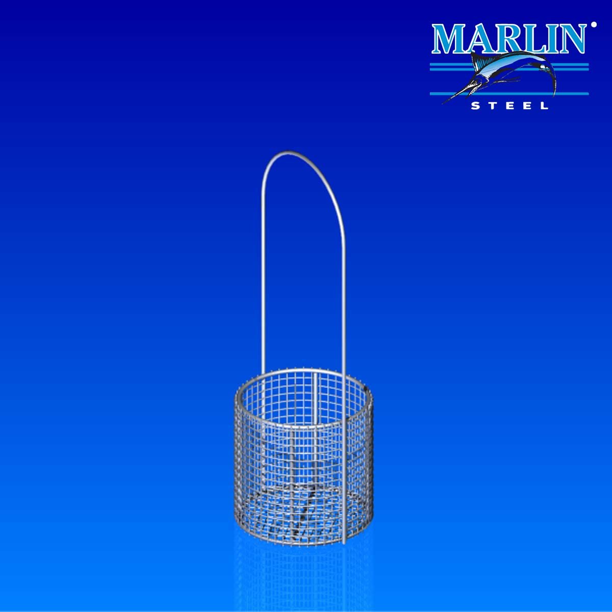 Marlin Steel Round Basket with Handles 853002