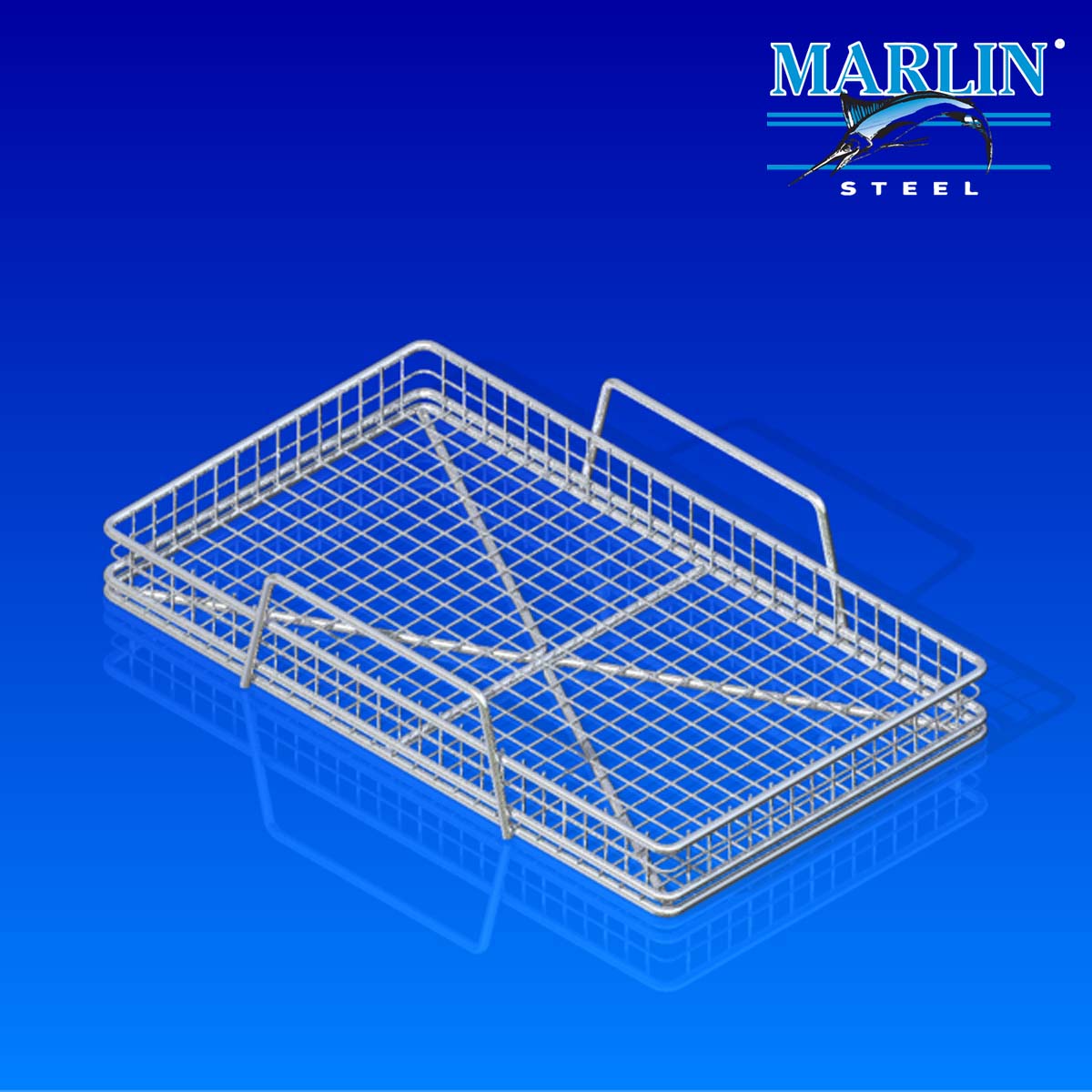 Marlin Steel Basket with Handles 854002