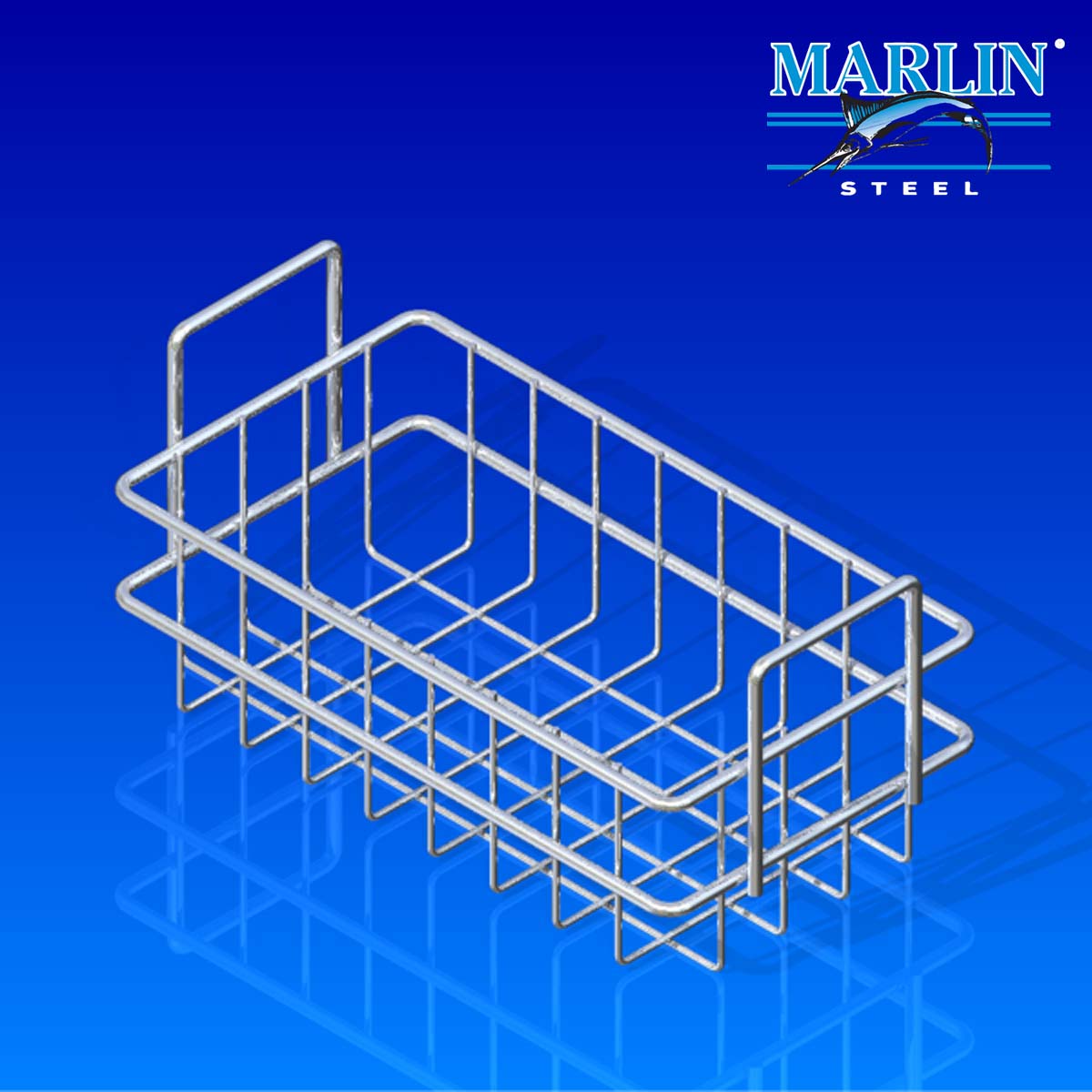 Marlin Steel Basket with Handles 893001