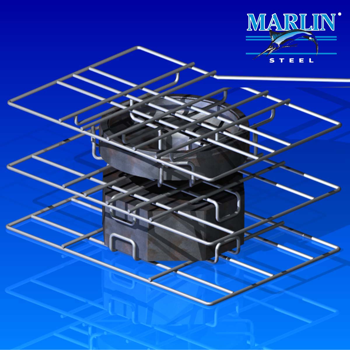 Marlin Steel Wire Basket 961002