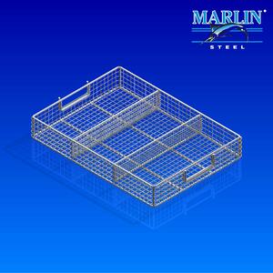 The client found this basket design to be very close to what they needed, so it served as the basis for the custom basket design.