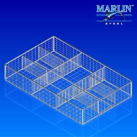 Wire Basket with Dividers 297001
