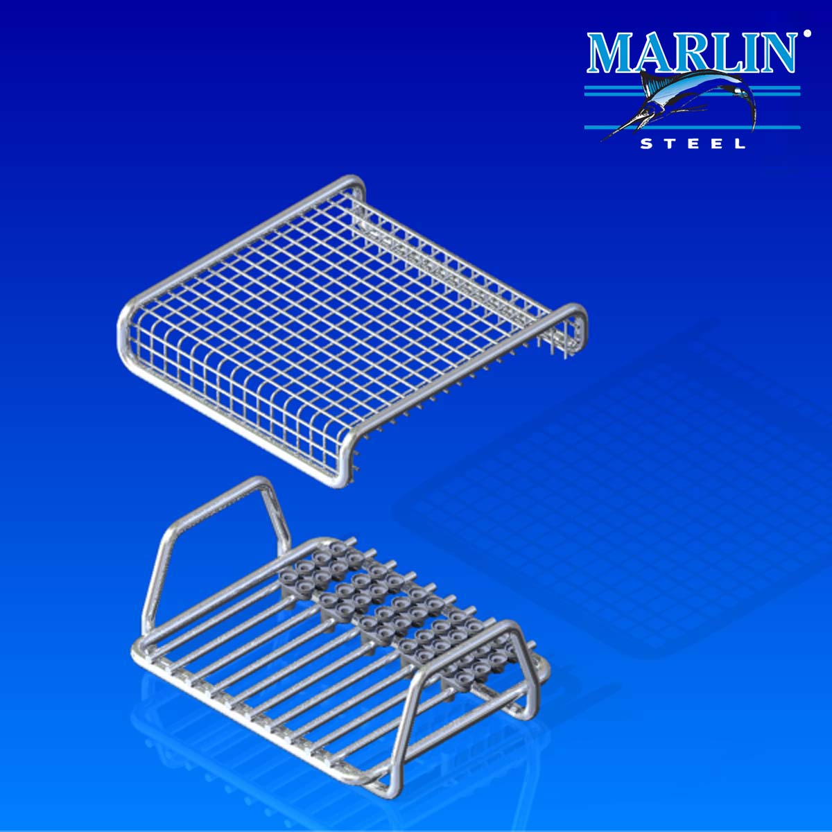 Marlin Steel Material Handling Basket 710001