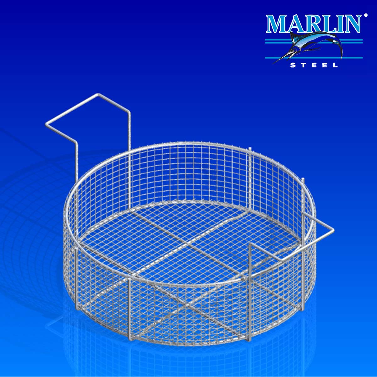 Marlin Steel Basket with Handles 722001