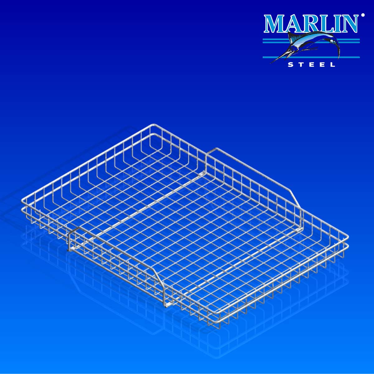 Marlin Steel Basket with Handles 869001